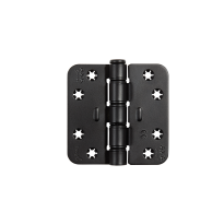 AXA Smart Easyfix scharnier ronde hoek 89 x 89 mm zwart