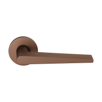 GPF2060.A2.00 Piko deurkruk op ronde rozet Bronze blend, 50x8mm