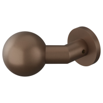 GPF9953.A2-00 Bronze blend verkropte kogelknop 55mm met ronde rozet