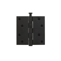Intersteel kogellagerscharnier recht 89x89x2,5 mm DIN links/rechts zwart