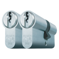 Mauer profielcilinder, standaard serie, dubbele cilinder 31 31 gelijksluitend per 2