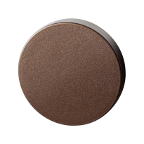 Blinde rozet GPF1100.A2.0900 50x8 mm Bronze blend