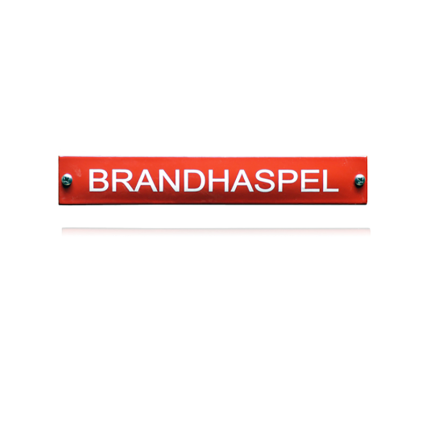 NH-89 emaille veiligheidsbord 'Brandhaspel'